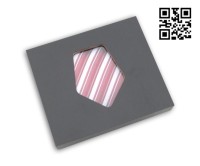 TIE BOX030  Tailor-made fashion tie box  Printing Own design tie box   tie box supplier 45 degree